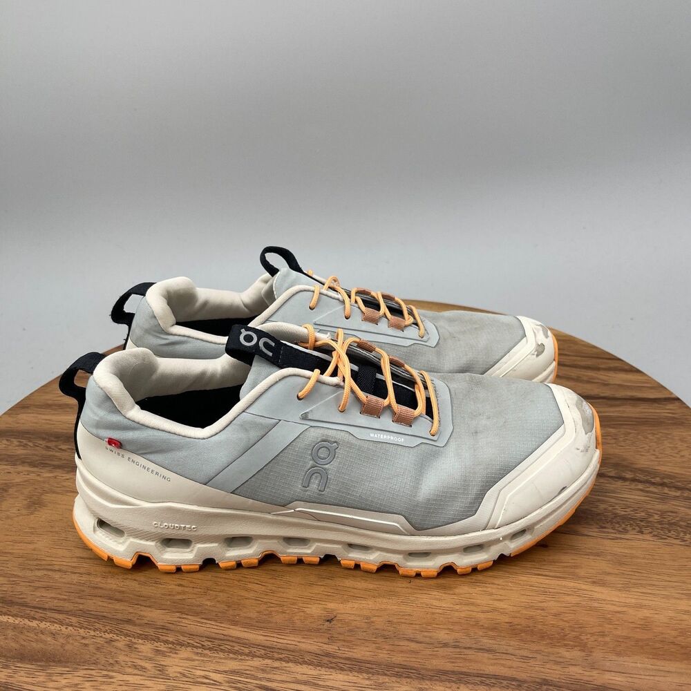 On Cloud Cloudhero Shoes Youth Size Y5 Gray Trail Running Comfort Walking Hiking